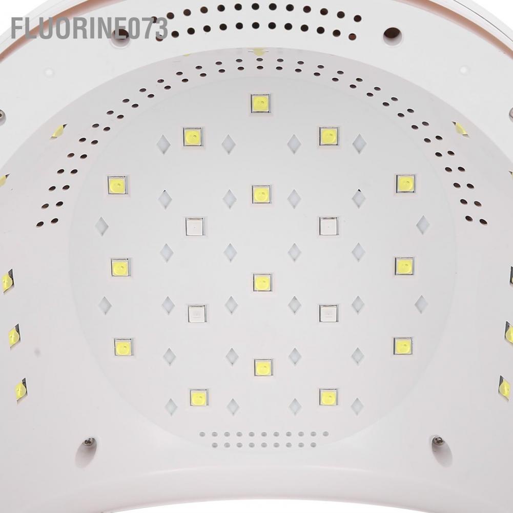 Fluorine073 Đèn LED có thể sạc lại 84W UV Máy sấy móng tay Định thời điểm đánh bóng Gel 110-240V