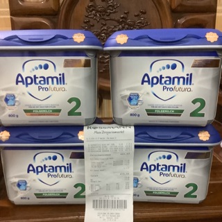Sữa Aptamil bạc số 2 nội địa Đức 800g đủ Bill