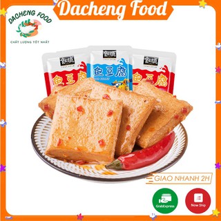 Đậu phụ khô cay ăn liền Hồ Nam 1 gói 10gr đồ ăn vặt Sài Gòn vừa ngon vừa rẻ | Dacheng Food