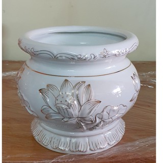 Bát nhang bạch ngọc cao 14cm số 3