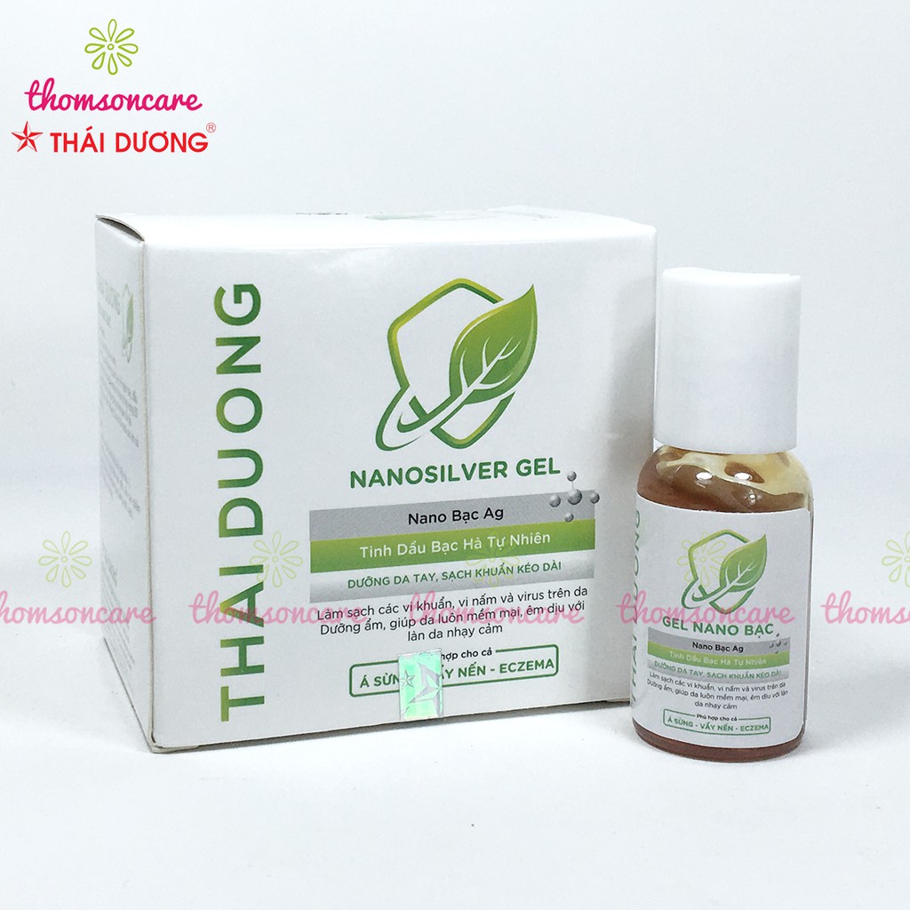 Nước rửa tay khô mini Thái Dương lọ nhỏ 20ml bỏ túi, sát khuẩn y tế nhanh, tiện dụng