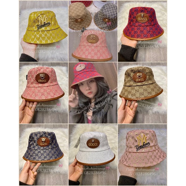 mũ bucket vân chìm thương hiệu siêu xinh.mũ hang đẹp [video kèm ảnh thật] sỉ và lẻ