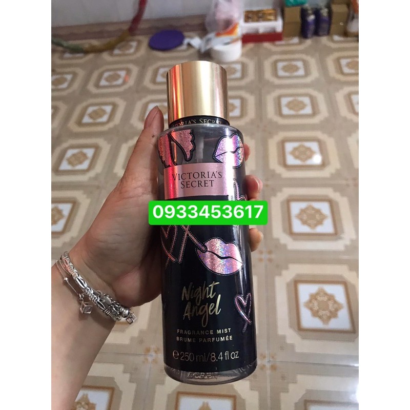 xịt toàn thân victoria secret Night Angel 250ml ( hàng Mỹ)