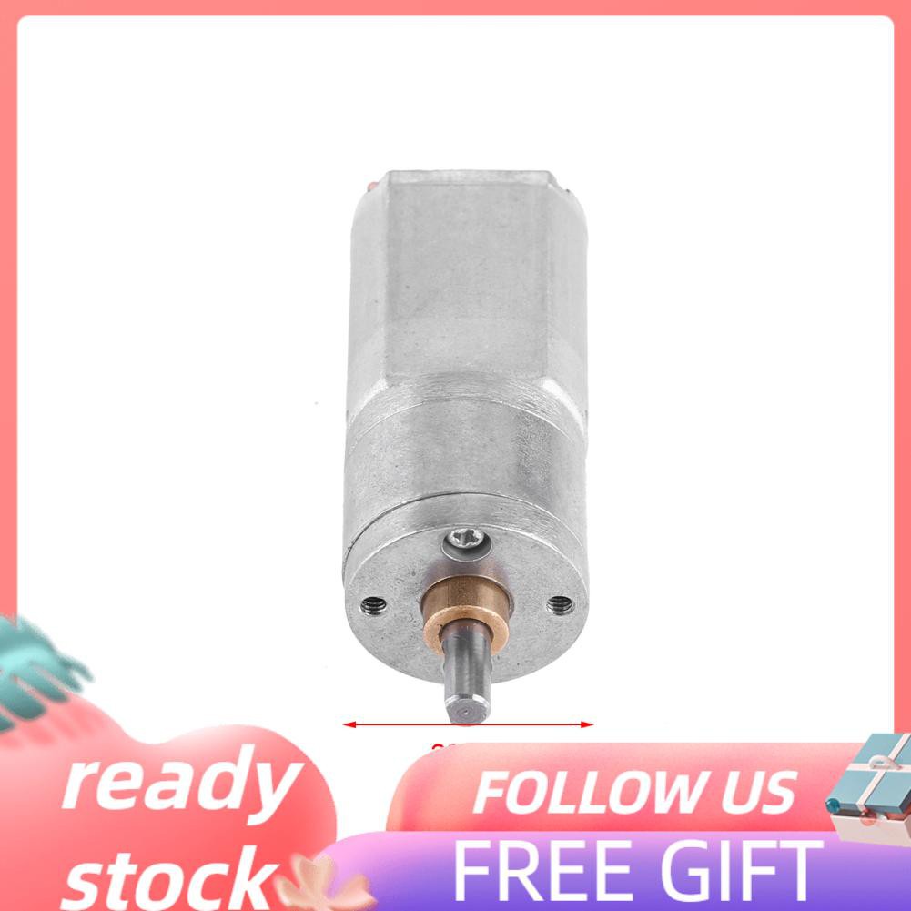 Mô Tơ Giảm Tốc Dc 12v 15~200rpm Đường Kính 20mm Chất Lượng Cao