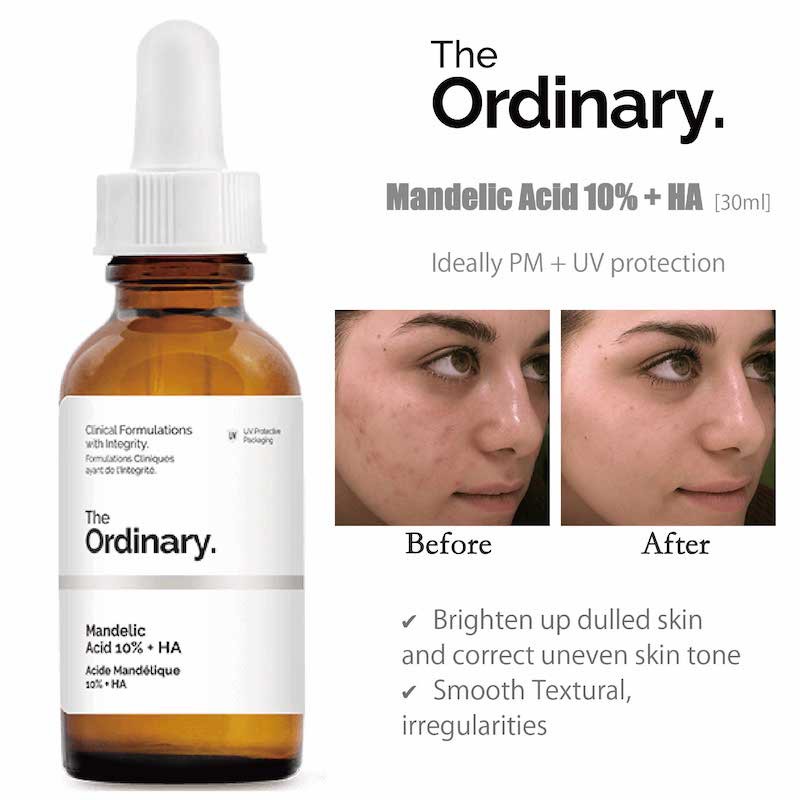 Serum tẩy da chết hóa học The Ordinary Mandelic Acid 10%+ HA Effe Skin