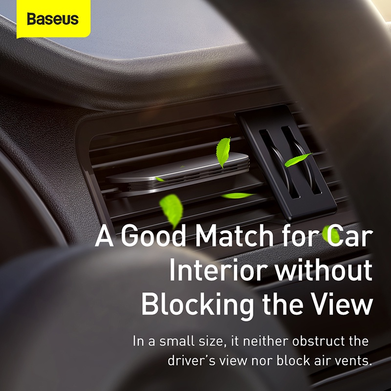 Bộ khuếch tán nước hoa khô dùng trên xe ô tô Baseus Metal Paddle Car Air Freshener