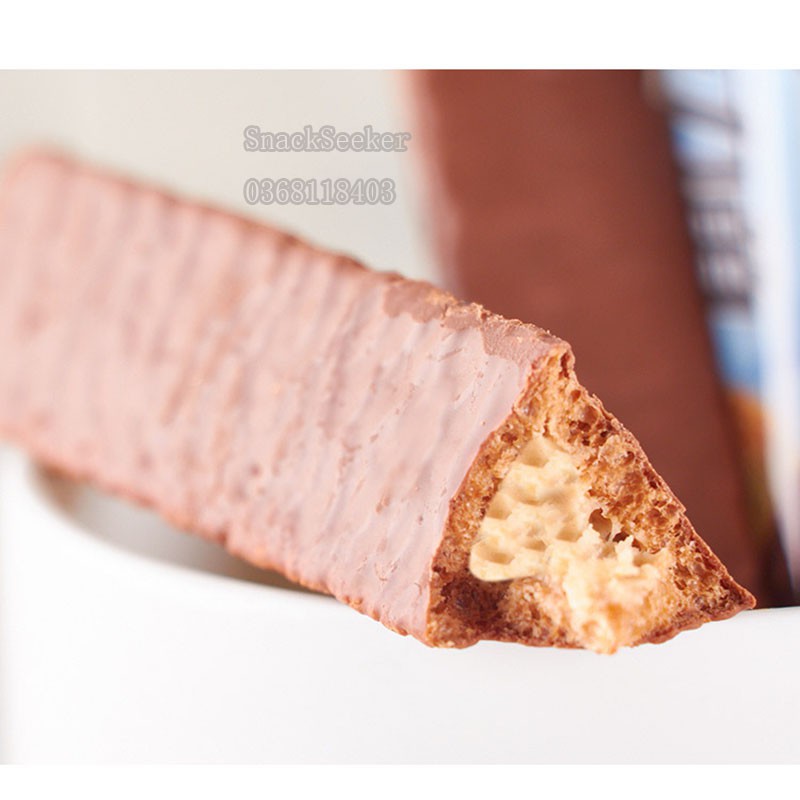 BÁNH SOCOLA 3 VỊ - GÓI 11G- SNACK SEEKER-Bánh thanh socola kem nhân sữa,đậu phộng và socola siêu ngon | BigBuy360 - bigbuy360.vn