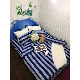 Sale bộ ga gối thun lạnh hàn quốc m6 hoặc m4 20cm