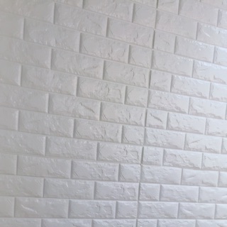 Xốp dán tường màu trắng hàng dày 0,8cm