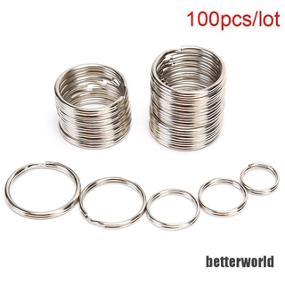 Bộ 100 chiếc nhẫn kim loại tròn đặc biệt