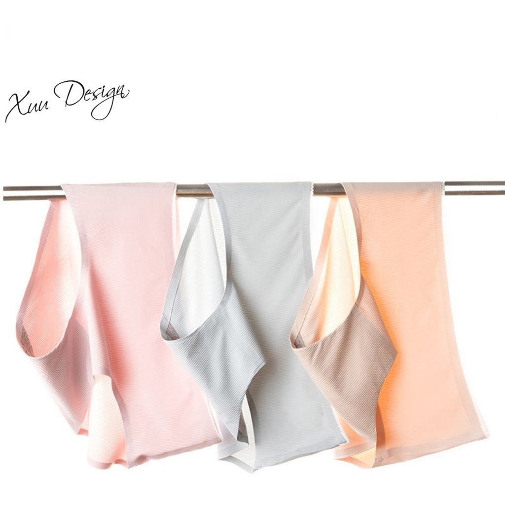Quần lót nữ gân tăm mềm mại, không viền không đường may kháng khuẩn siêu tốt Xuu design QS01 | BigBuy360 - bigbuy360.vn