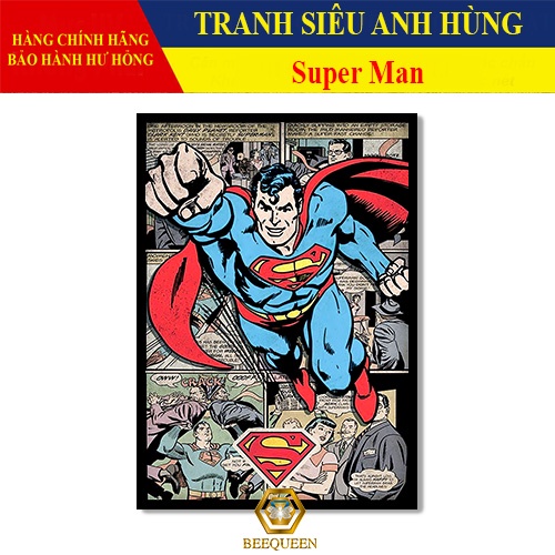 [MS26-50] Tranh Siêu Anh Hùng Super Man