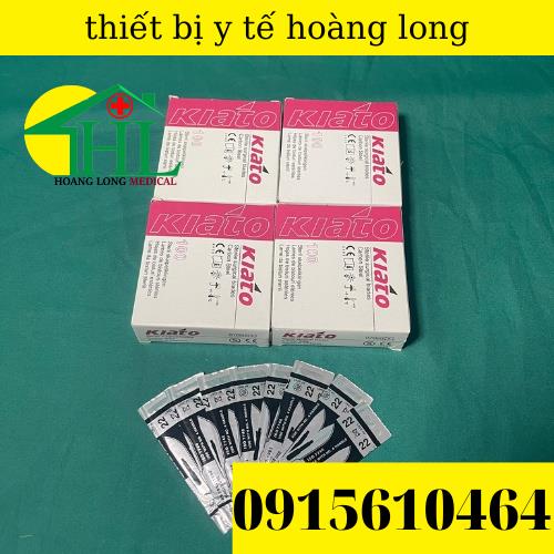 Lưỡi dao mổ kiato số 22 hộp 100 cái