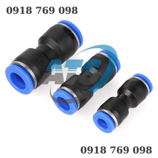 Đầu nối thẳng, măng sông PU khí nén, phun sương