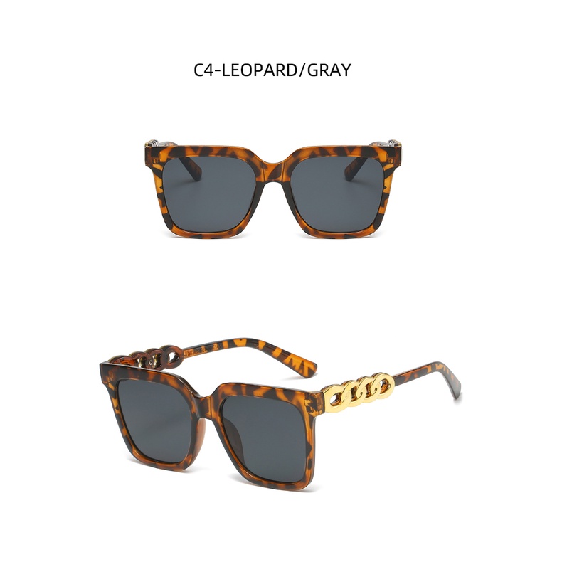 Kính Mát Gọng Vuông Lớn Phong Cách retro Thời Trang 2022