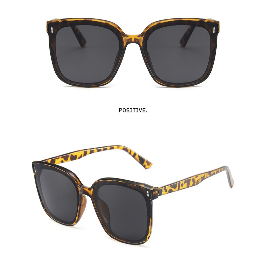 Kính Mát Gọng Vuông Cỡ Lớn Phong Cách Cổ Điển Dành Cho Cả Nam Và Nữ