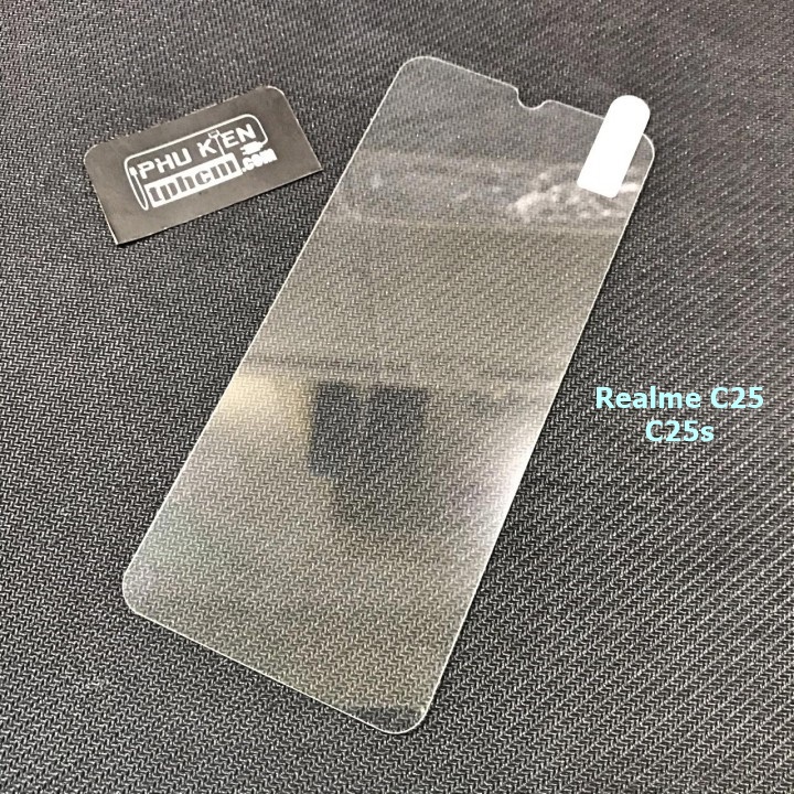 Dán cường lực chống trầy Realme C25 - C25s