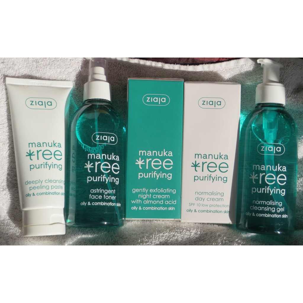 Xịt khoáng kiềm dầu dưỡng ẩm se khít lỗ chân lông làm sạch da Manuka Tree Purifying Astringent Face Toner ZIAJA | BigBuy360 - bigbuy360.vn