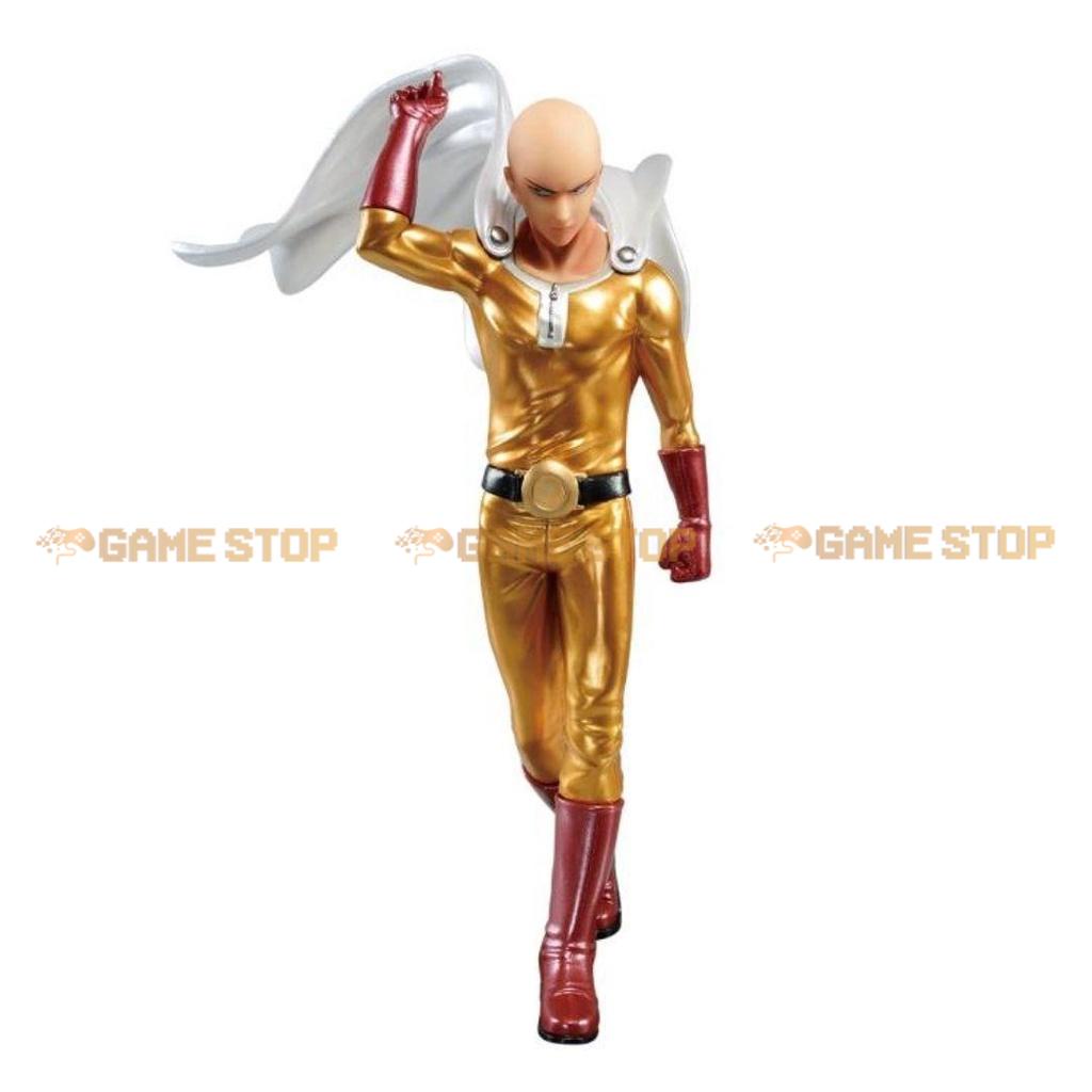 Mô hình One Punch Man Saitama 20cm Metalic Color DXF Premium Prize Figure Banpresto Chính hãng Nhật OPMBP01