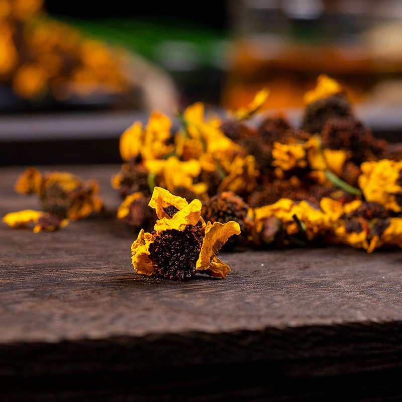 Cúc Tuyết Côn Lôn, Tân Cương pha trà rất thơm ngon