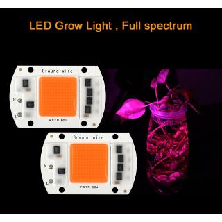 Led growth lamp chip 20w 30w 50w full spectrum for hydroponics greenhouse grow