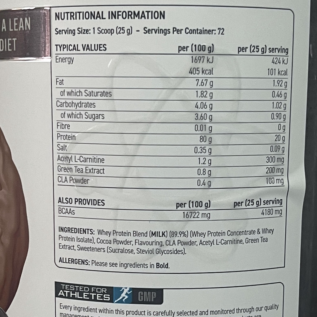 Sữa tăng cân tăng cơ nạc Critical Mass của APPLIED NUTRITION hương Chocolate hộp 2.4kg hỗ trợ tăng cân nhanh
