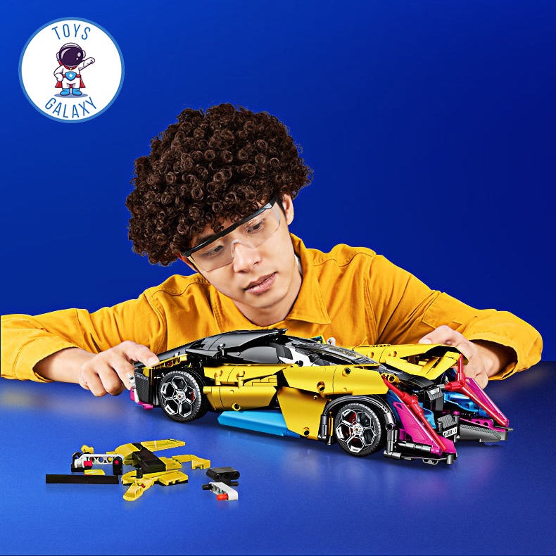 Đồ Chơi Lắp Ráp Mô Hình Điều Khiển Từ Xa RC Siêu Xe Lamborghini Terzo Millennio / Sian / Aventador / Bugatti S701924