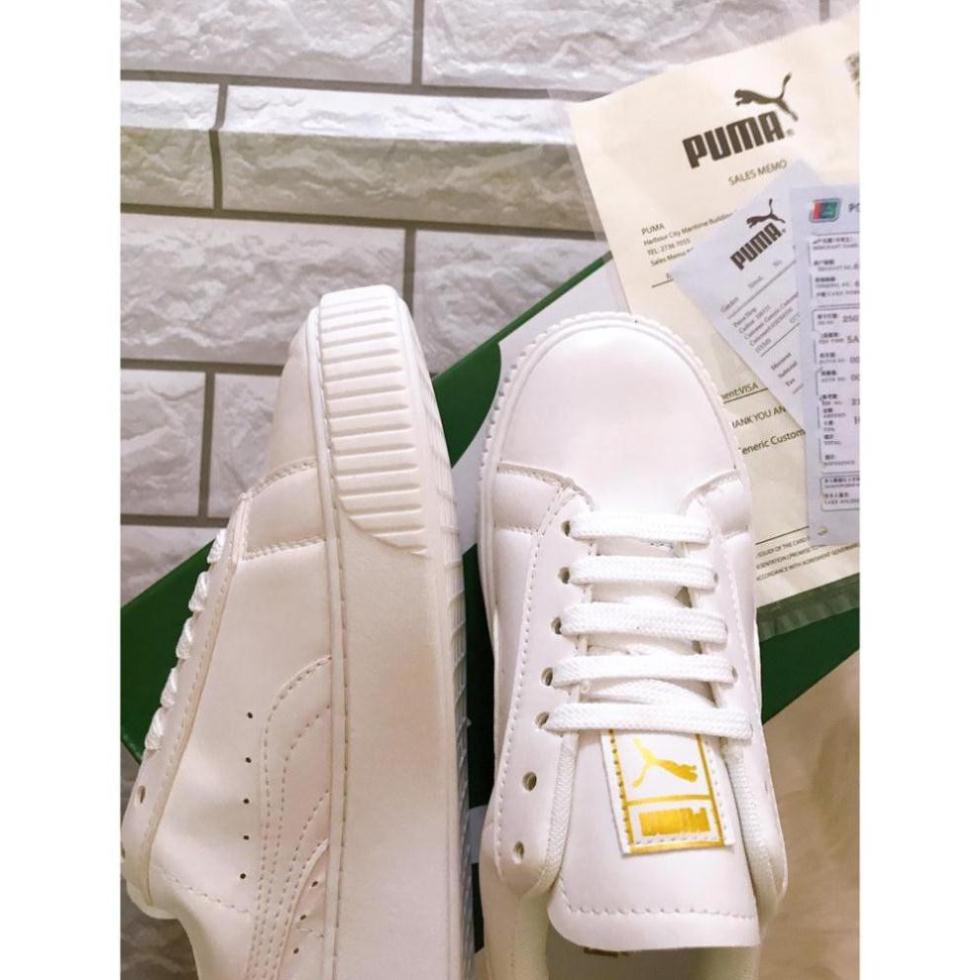 | Full Size| Giày Sneaker Nữ Puma Full Trắng (fullbox+ bill)