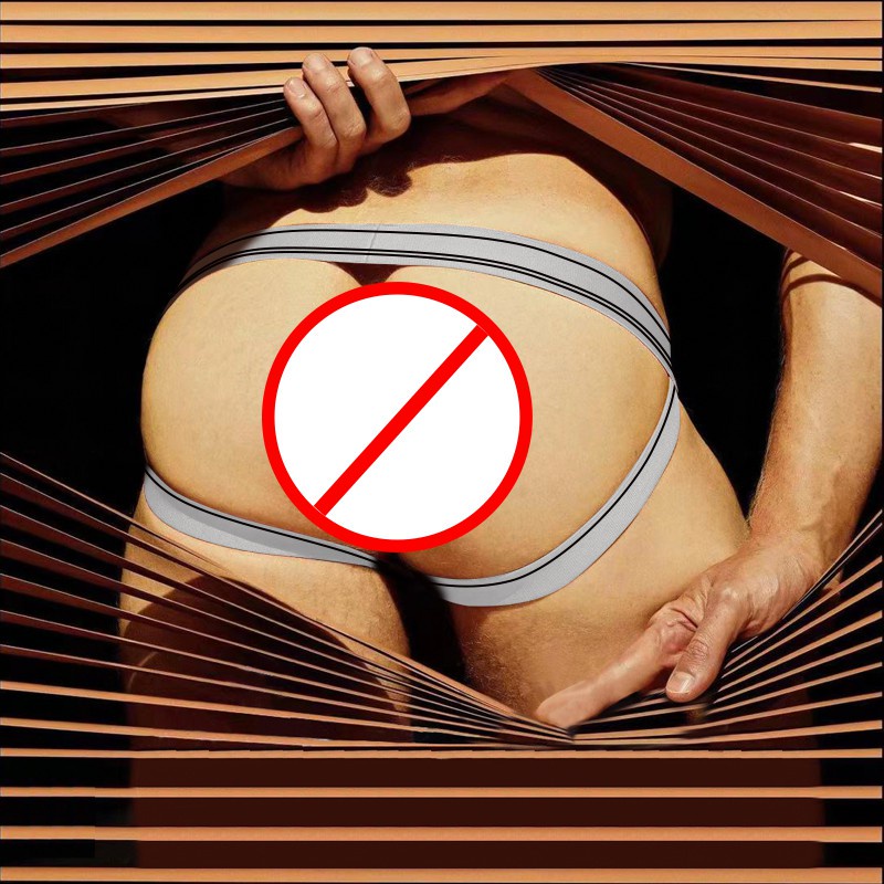 ORLVS Quần lót chữ T cotton lưng thấp gợi cảm dành cho nam bs3131