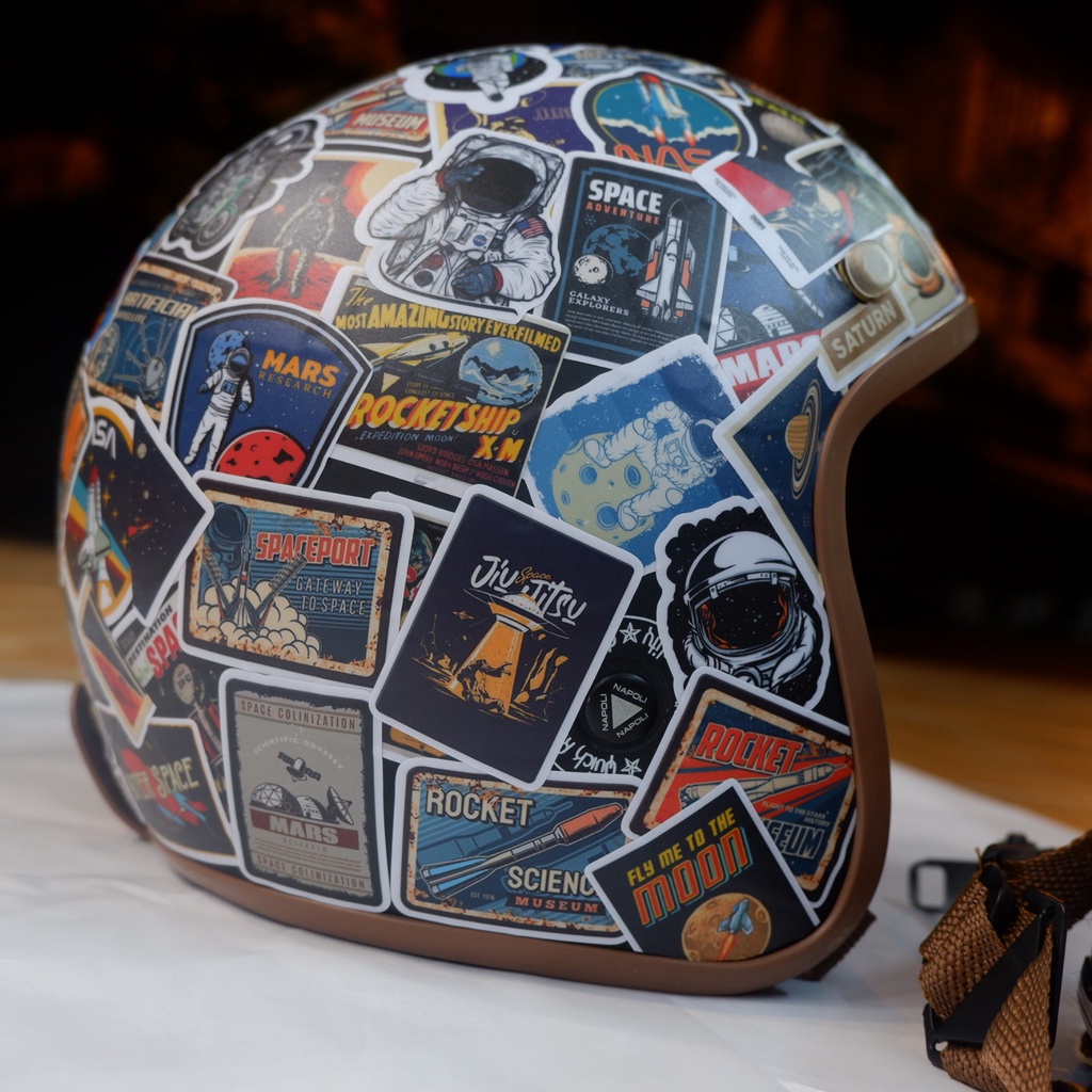 Sticker dán chủ đề one piece ( bộ 50 cái )