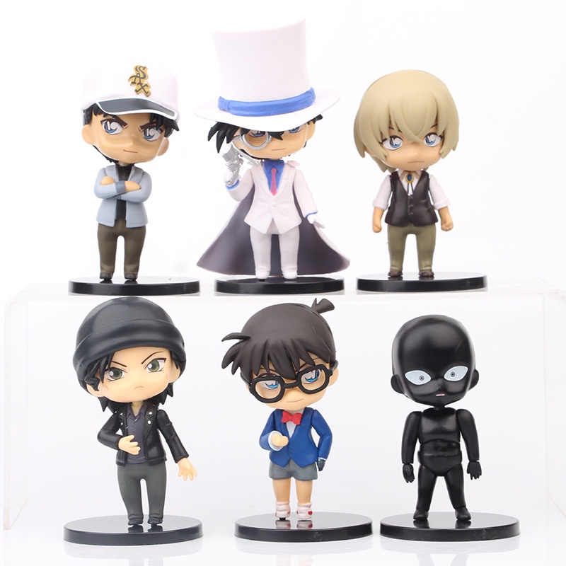 Set 6 Mô Hình Thám Tử Lừng Danh Conan