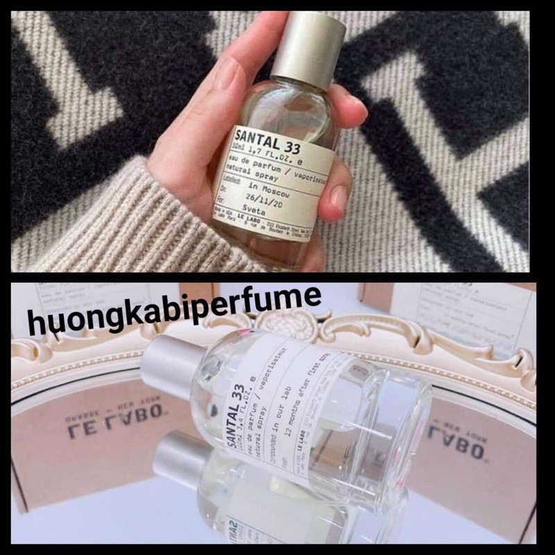 [REAL-MINI] nước hoa le la bo santal33 mini 10ml