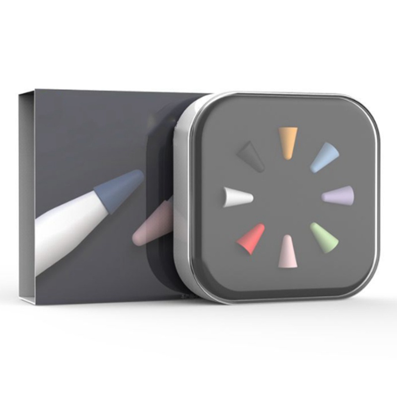 8 nắp bút thích hợp cho bút cảm ứng Apple Pencil thế hệ thứ 1 2 bằng silicon