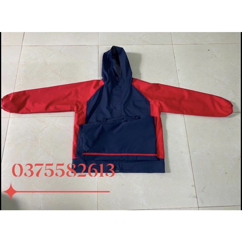 Áo mưa nam nữ 2 lớp cao cấp chống thấm tuyệt đối