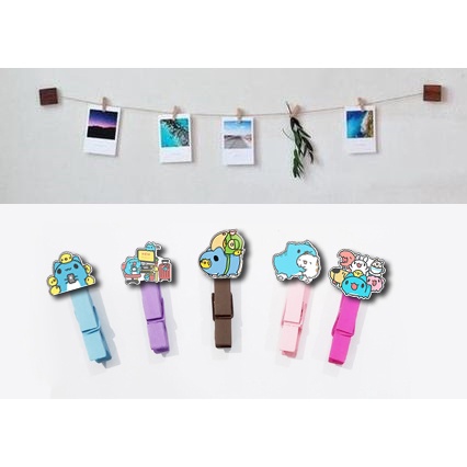 Kẹp ảnh capoo KAG31 combo 5 kẹp  kèm dây treo 1m5