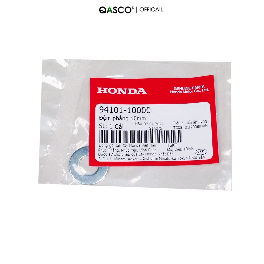 Đệm phẳng HONDA nhiều dòng xe 10mm (9410110000)