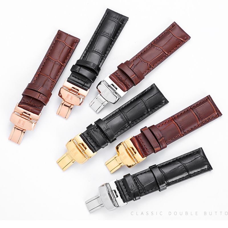 Đồng Hồ Dây Da Thật 1853 Tissot Leloc T41 Junya Duruer Carson Cho Nam