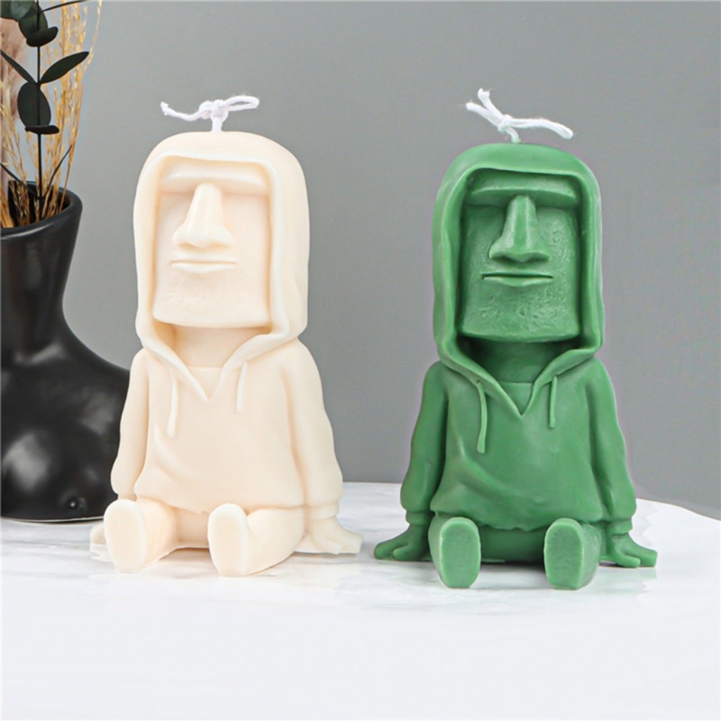 Khuôn Làm Nến Bằng Silicone Hình Super Stoneman