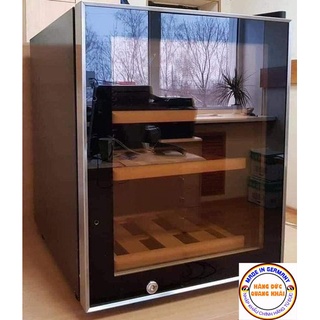 Tủ rượu vang caso winesafe 12 black 624