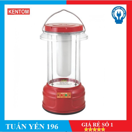 FREE SHIP  Đèn sạc KENTOM KT302- Bảo Hành 1 Năm