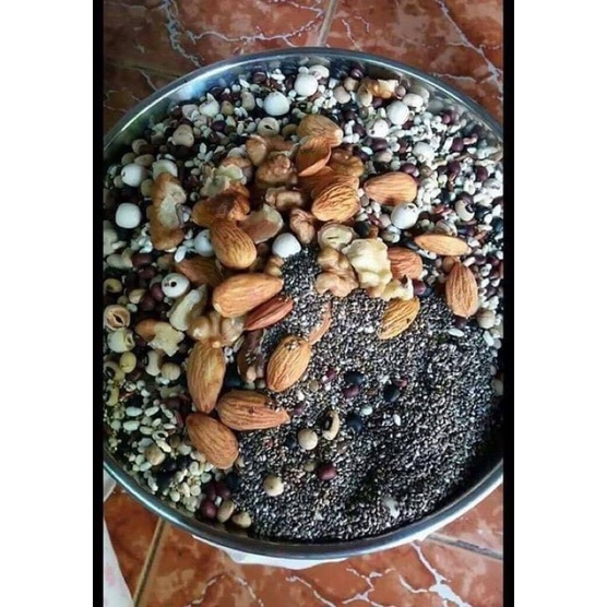 1 Kg Ngũ cốc dinh dưỡng 10 loại hạt = 2 hộp