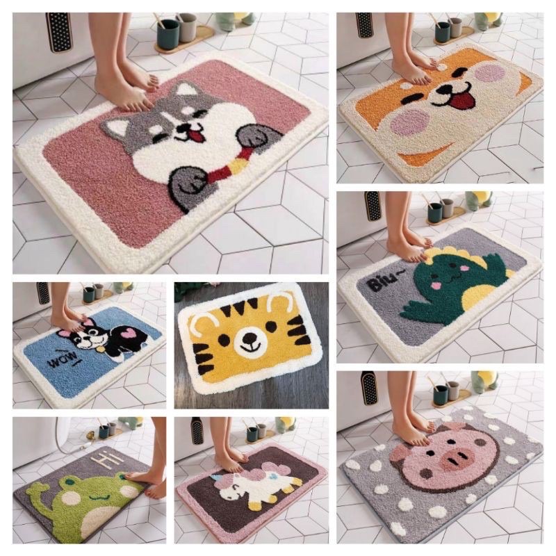 THẢM CHÙI CHÂN LEN SỢI CAO CẤP (40x60cm)