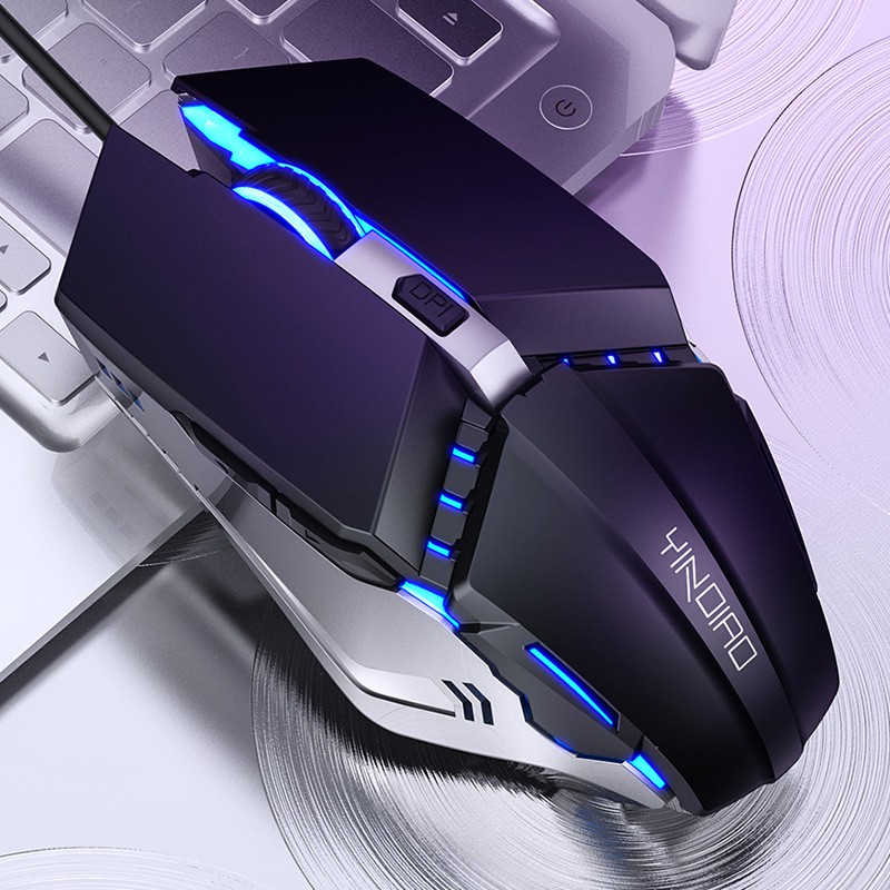 Chuột Gaming Có Dây G3 pro Tự thay đổi màu sắc không gây tiếng ồn khi CLICK
