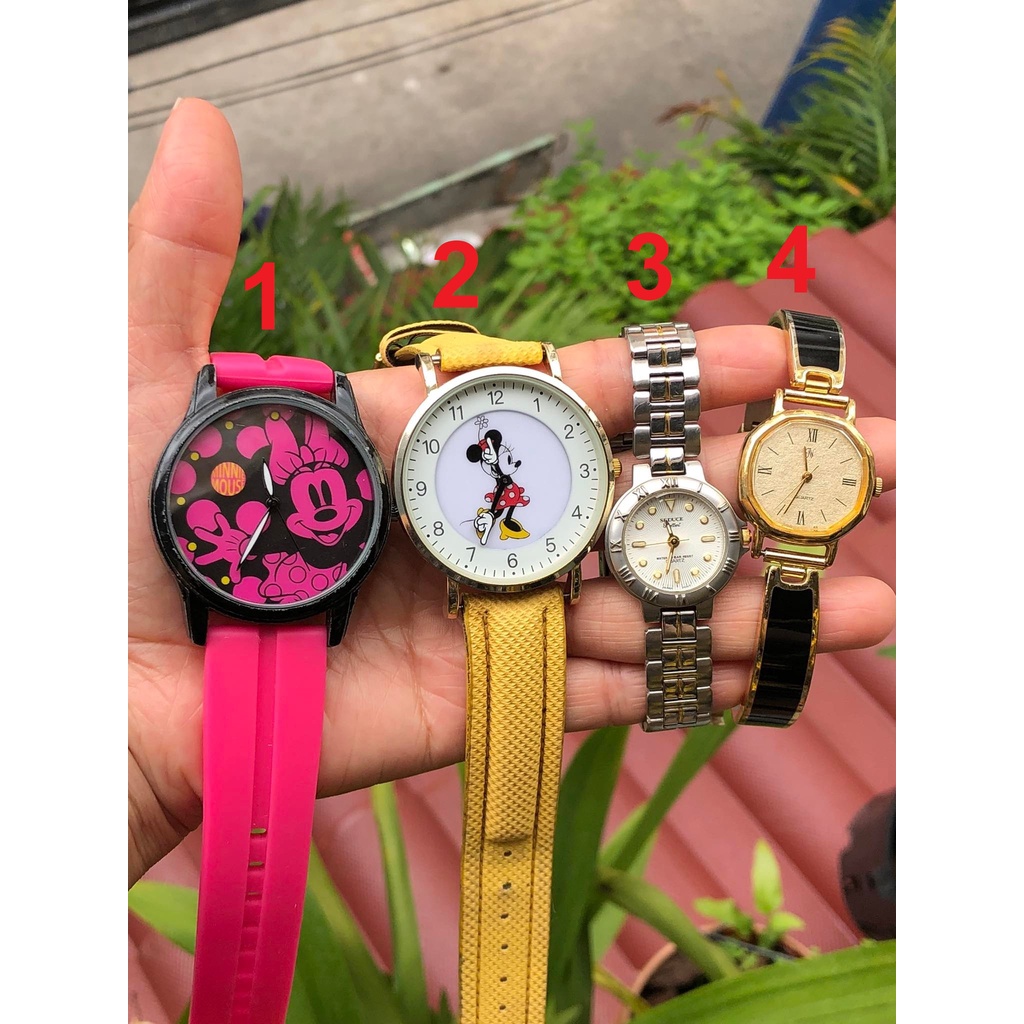 Đồng hồ nữ hiệu Disney, đồng giá 200k, hàng đã qua sử dụng