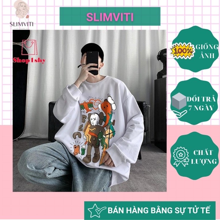 Áo Sweater nữ hàn quốc 2 hand cổ lọ form rộng SLIMVITI V80 | BigBuy360 - bigbuy360.vn