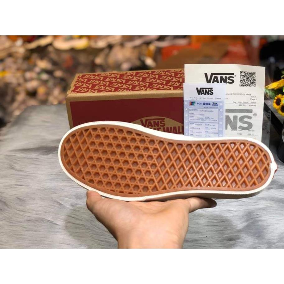 🎀 SIÊU HÓT 🎀 Giày Sneaker Vans trắng nữ cao cấp full box + bill