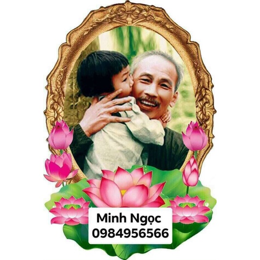 ảnh bác Hồ trang trí lớp học