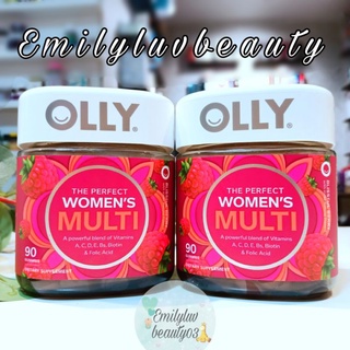 Kẹo dẻo bổ sung vitamin cho phụ nữ olly the perfect women's 90 viên