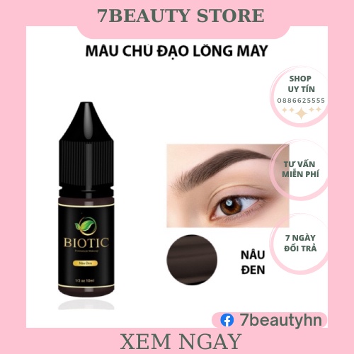 Mực Biotic Phun Xăm Thẩm Mỹ Dành Cho Chân Mày