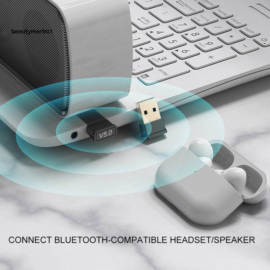 Usb Thu Phát Tín Hiệu Bluetooth Không Dây 5.0 2 Trong 1